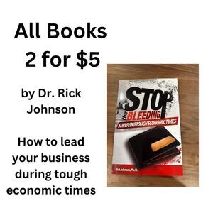 Book, Stop the Bleeding by Dr. Rich Johnson